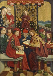 Dispute with the Doctors, from the Dome Altar, 1499 by Absolon Stumme